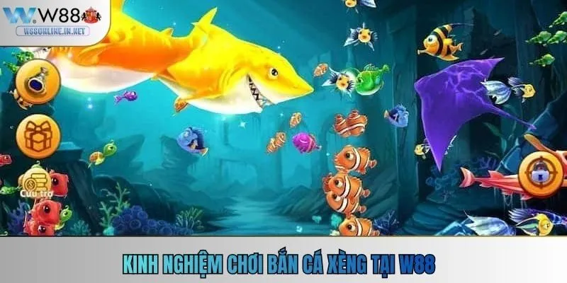 Kinh nghiệm chơi bắn cá xèng tại w88